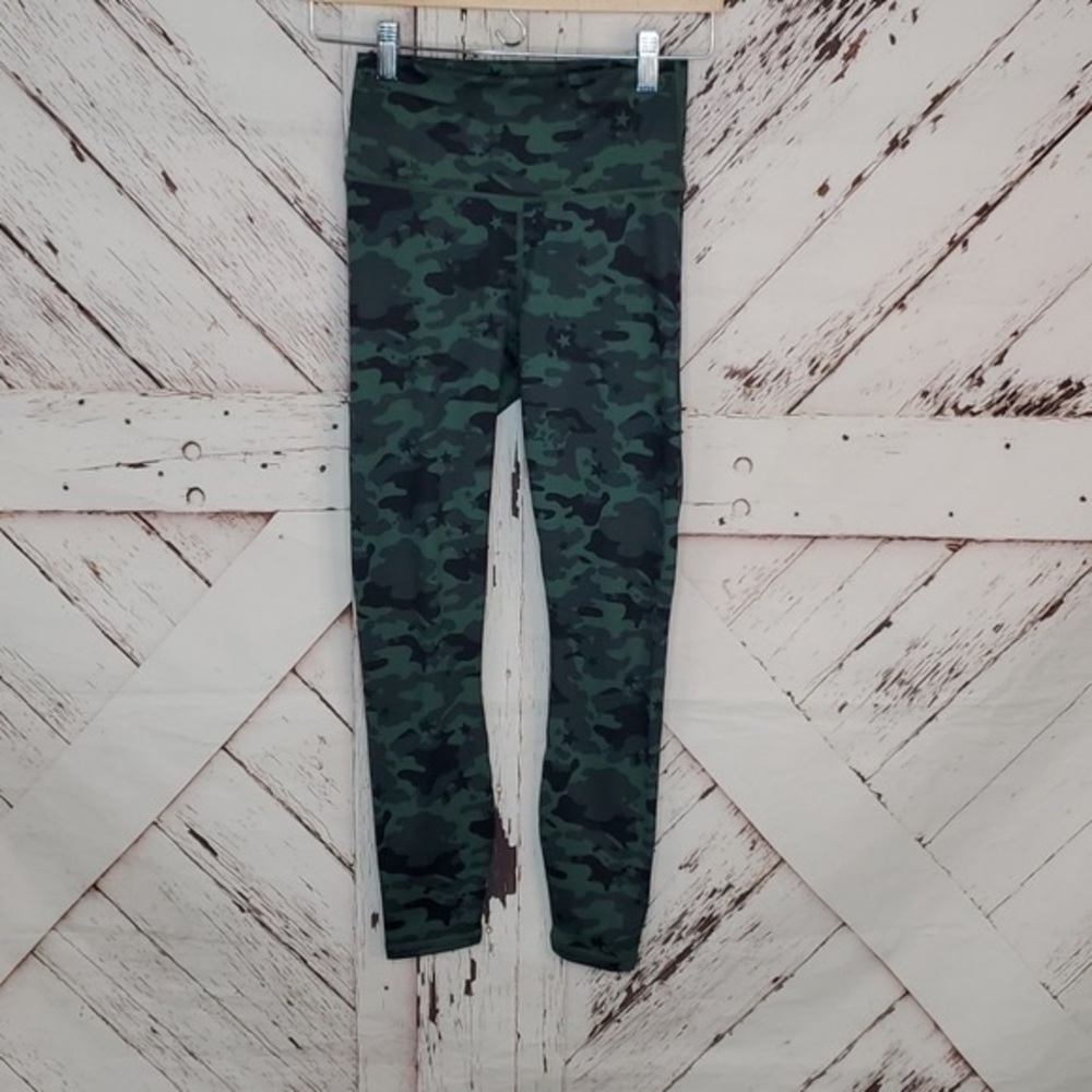 Fabletics Camo Powerhold Leggings XXS